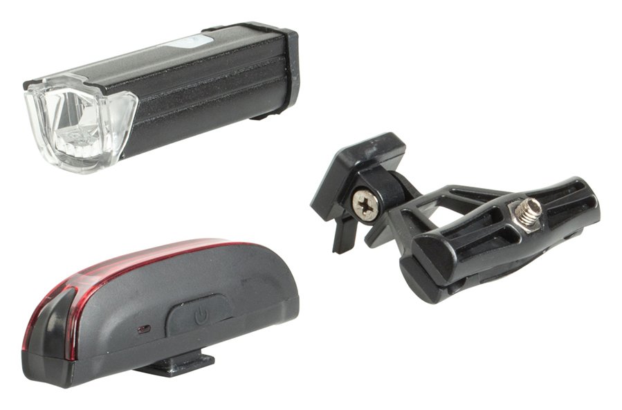 Raleigh RX10 USB Rechargeable Bike Light Set