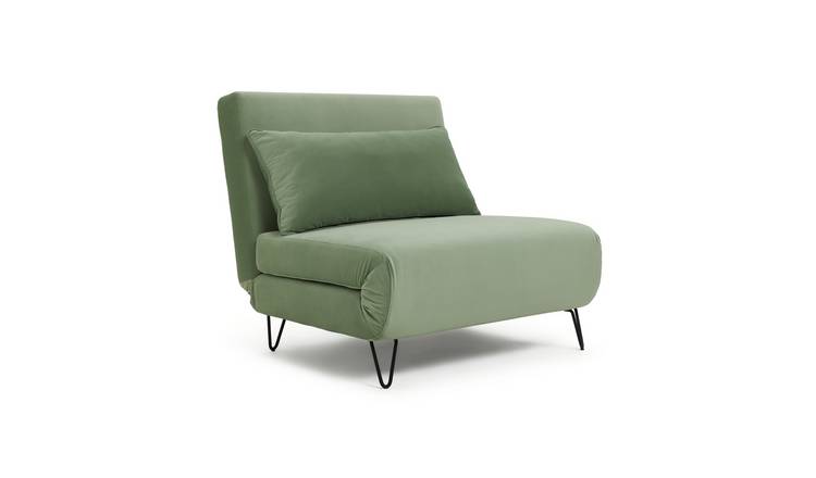 Argos best sale green armchair