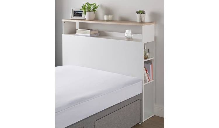 Buy Argos Home Double Storage Headboard White Headboards