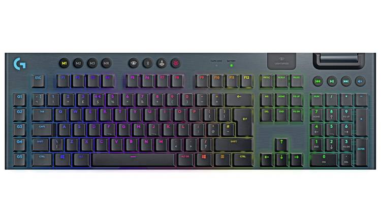 Logitech G915 Wireless Gaming Keyboard - Black