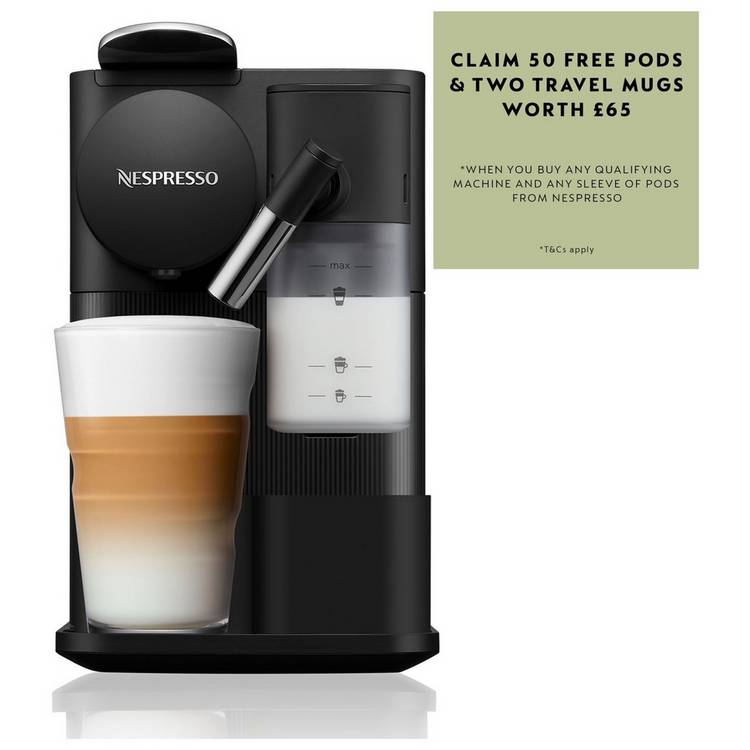Nespresso Lattissima One by De'longhi Pod Machine EN510.B 0