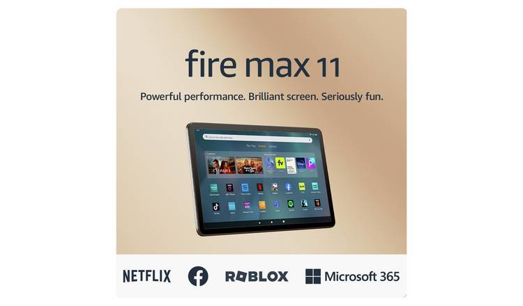 Buy Amazon Fire Max 11 Inch 64GB Wi-Fi Tablet - Grey | Tablets | Argos