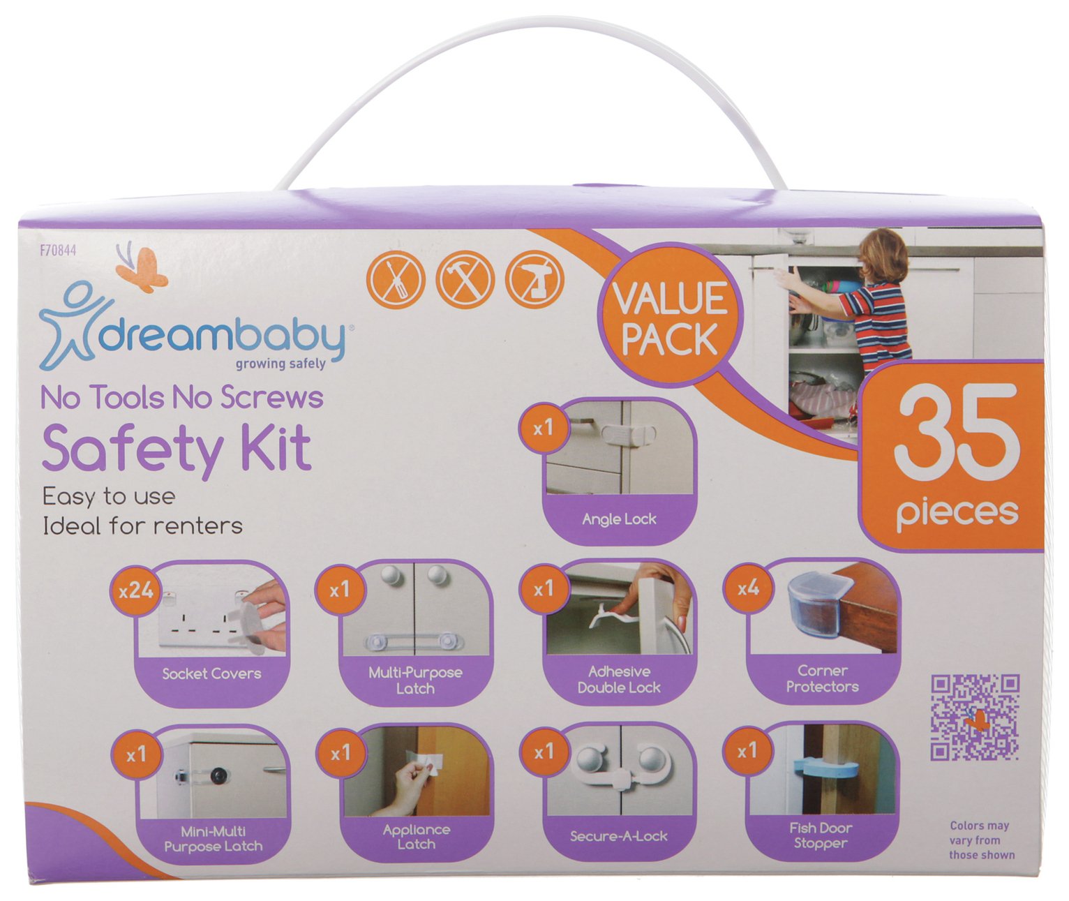 Dreambaby 'No-Tools & No-Screws' Boxed 35Pc Home Safety Kit Review