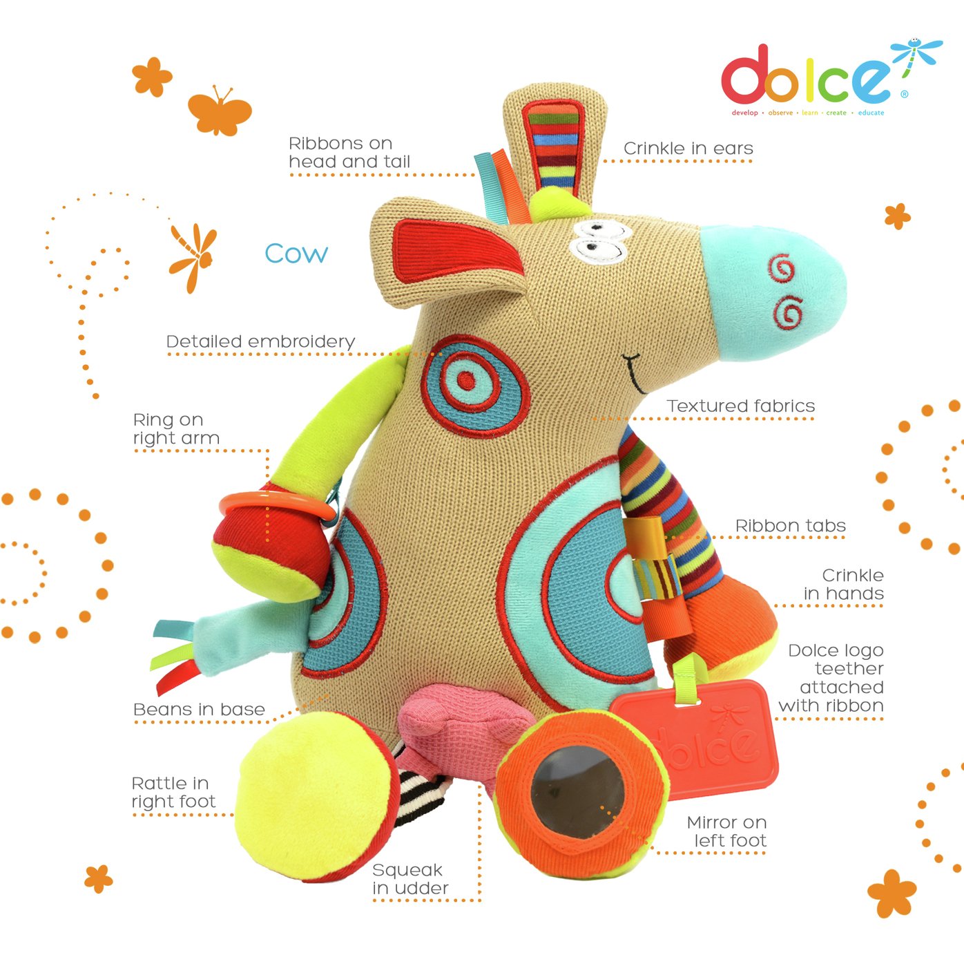 Dolce Cow Soft Toy Review