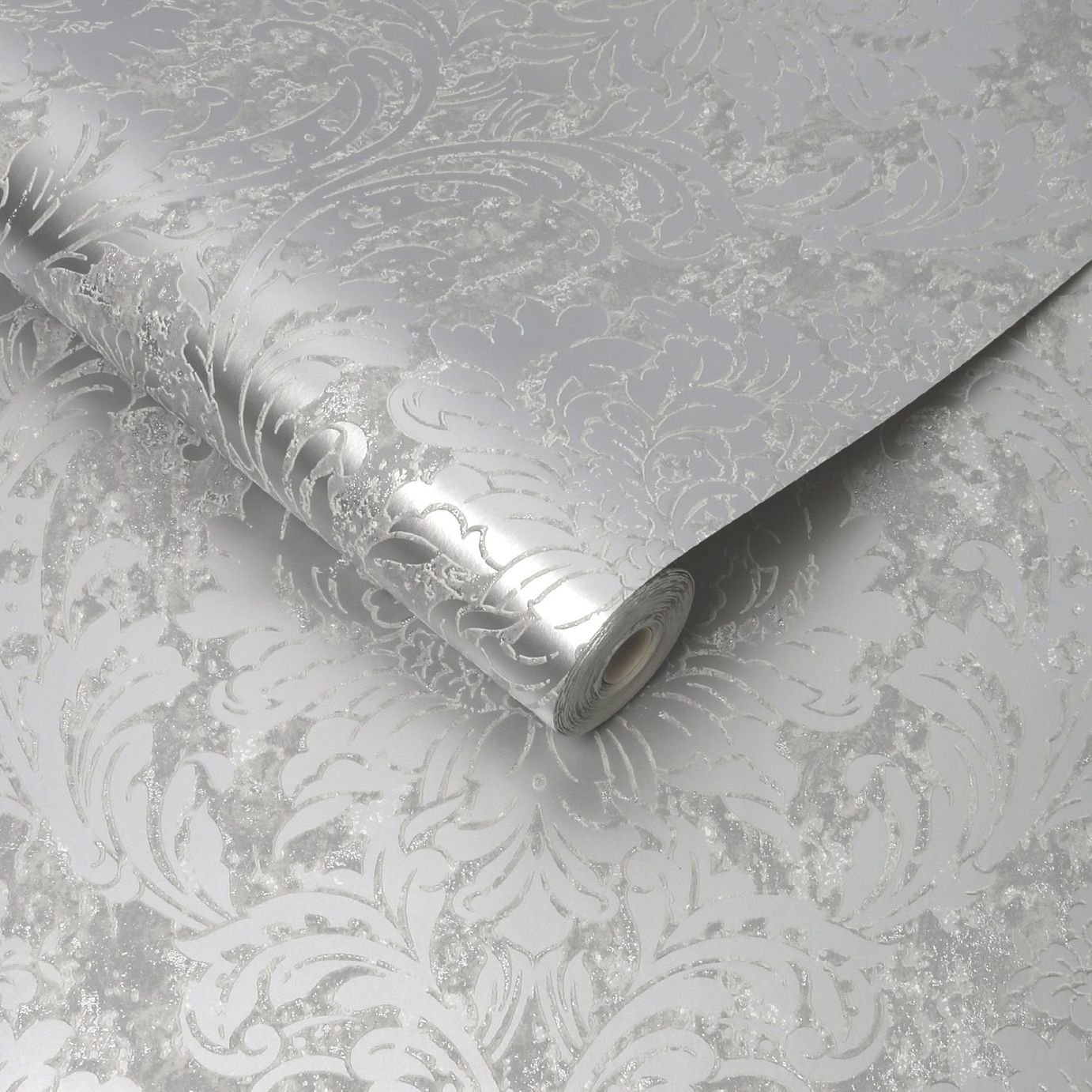 Superfresco Milan Damask Silver Wallpaper Review