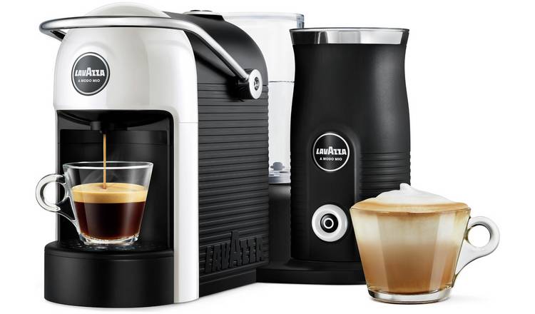 Lavazza Jolie&Milk Pod Coffee Machine - White