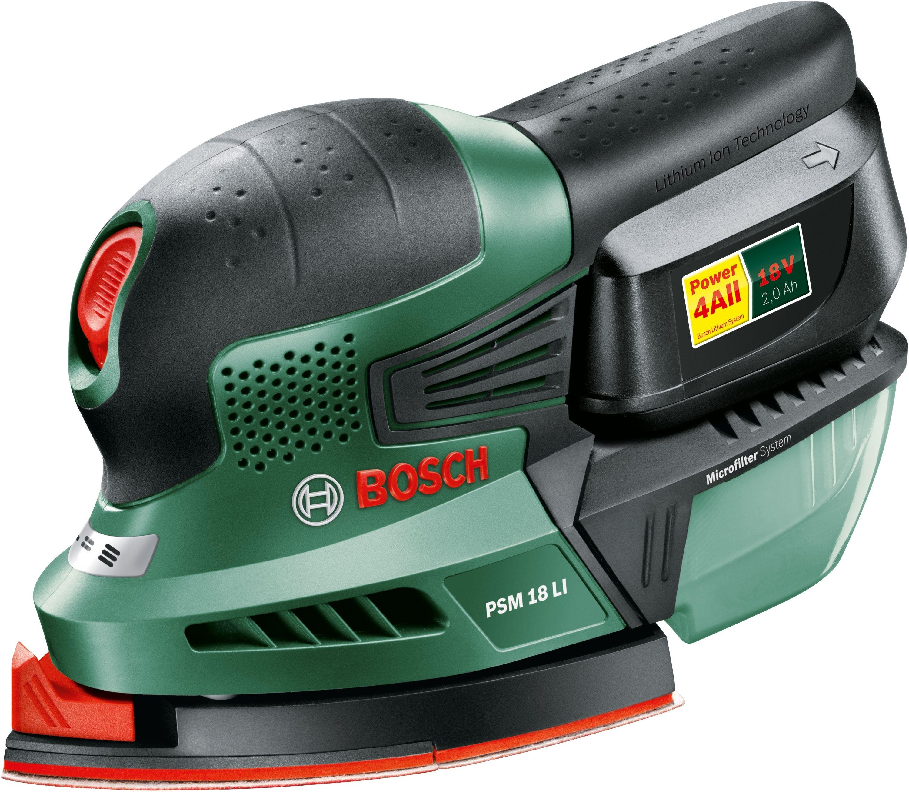 Bosch PSM 18 LI Cordless Multi Sander - 18V/1.5Ah