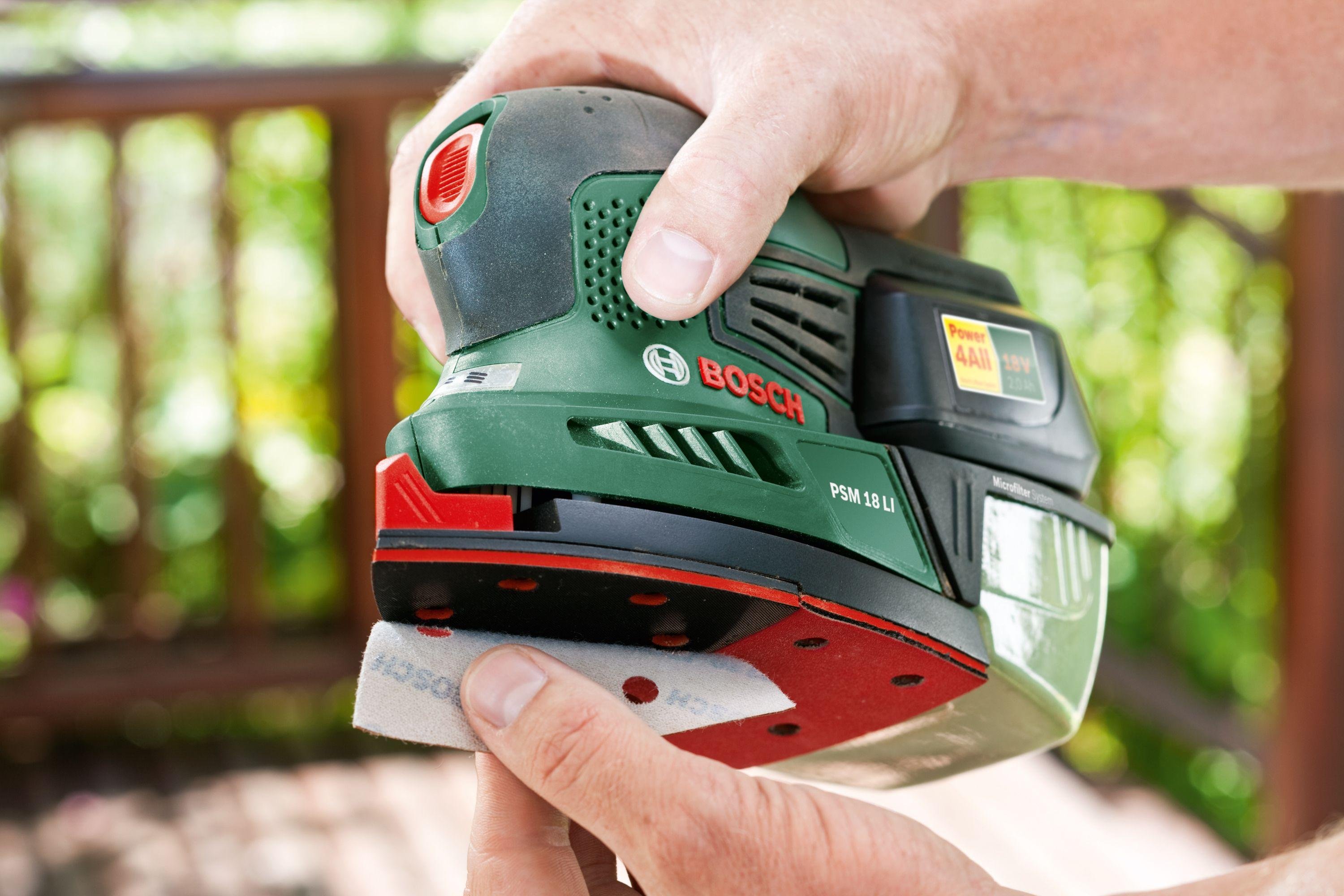 Bosch PSM 18 LI Cordless Multi Sander Reviews