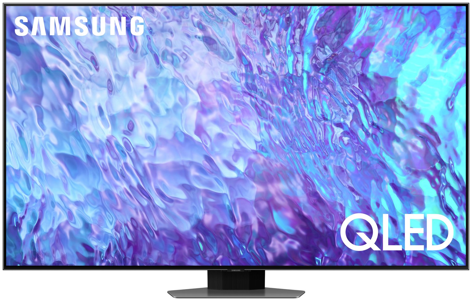 Samsung 55 Inch QE55Q80CATXXU Smart 4K UHD HDR QLED TV