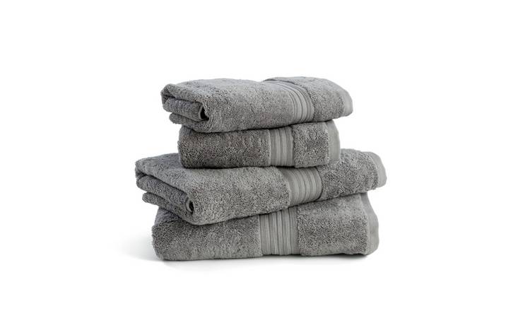 Towel set grey hot sale