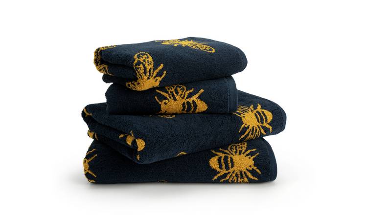 Argos striped online towels