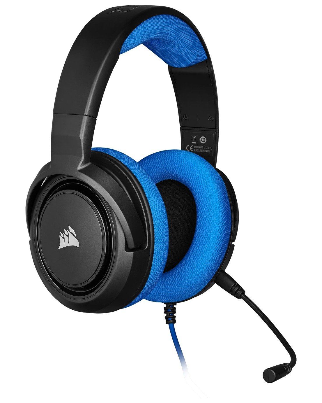 Corsair HS35 Xbox One, PS4, Switch, PC Headset - Blue