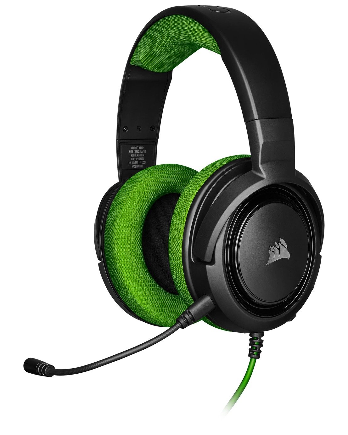 Corsair HS35 Xbox One, PS4, Switch, PC Headset - Green