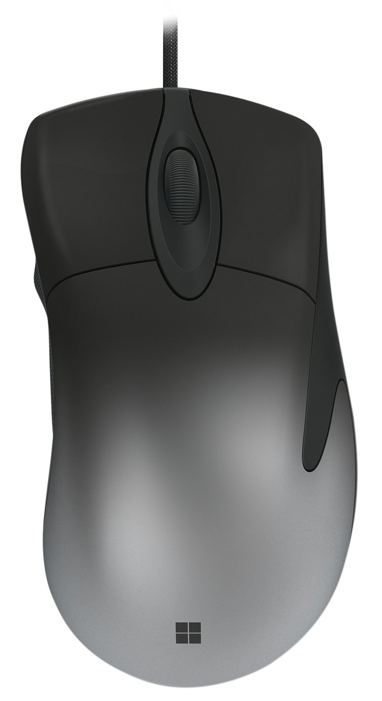 Microsoft Intellimouse Pro Shadow Wired Gaming Mouse - Black