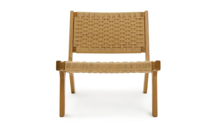 Rope woven hot sale chair