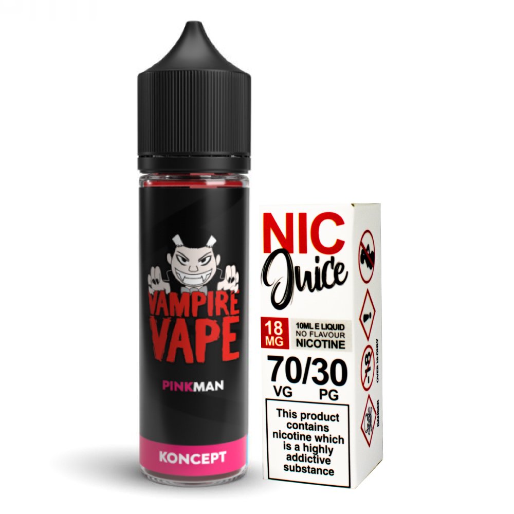 Vampire Vape KonceptXIX Pinkman 50ml 0mg with Shot