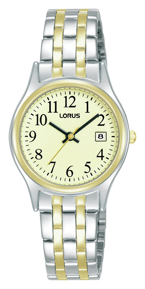 Lorus Ladies Two Tone Luminous Dial Watch