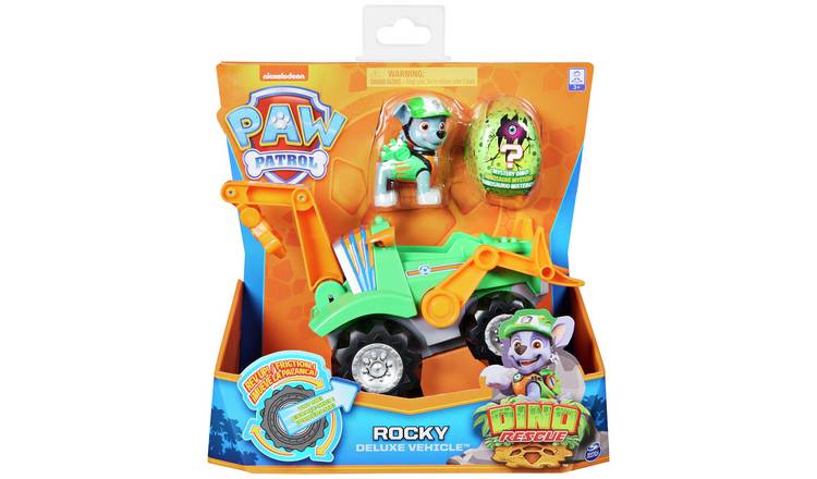 Buy PAW Patrol Dino Deluxe Themed Vehicle Rocky | Playsets and