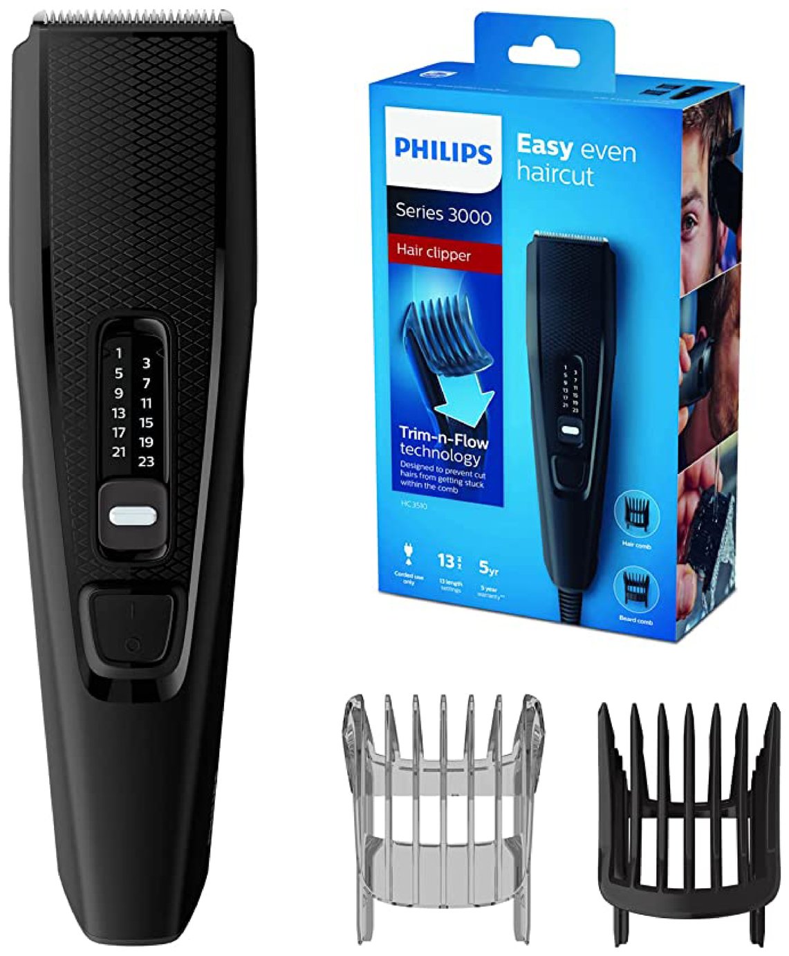 Philips Series 3000 Hair Clipper HC3510/13 review | 8.7 / 10