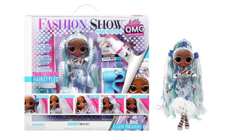 Buy LOL Surprise OMG Fashion Show Doll - Lady Braids - 30cm | Dolls | Argos