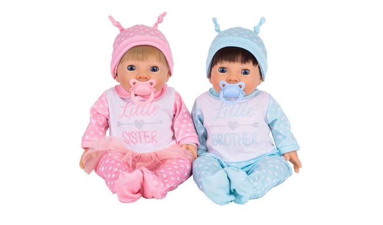 Tiny tears hot sale twins