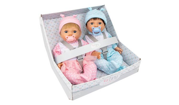 Buy Tiny Treasures Twin Doll Set 17inch 44cm Dolls Argos