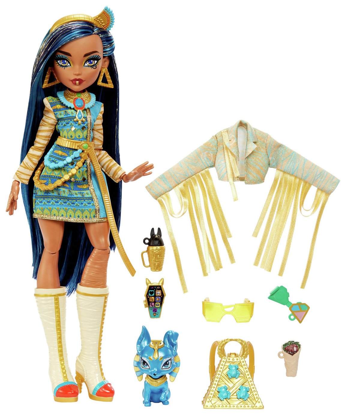 Monster High Cleo De Nile Doll and Accessories