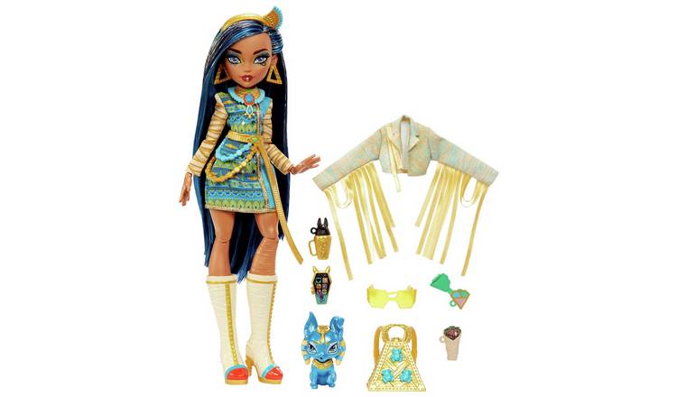 Buy Monster High Cleo De Nile Doll and Accessories Dolls Argos