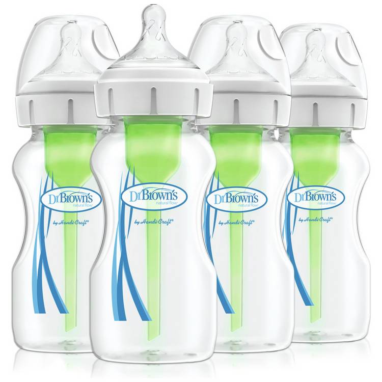 Dr Brown's Anti-colic 270ml Bottles - 4 Pack 0
