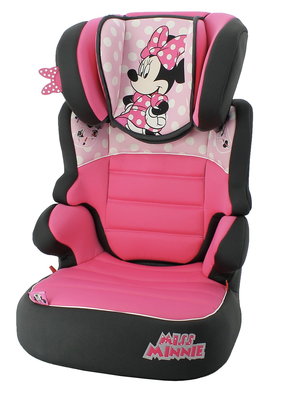 Disney Minnie Mouse Befix SP LX Group 2/3 Car Seat - Pink