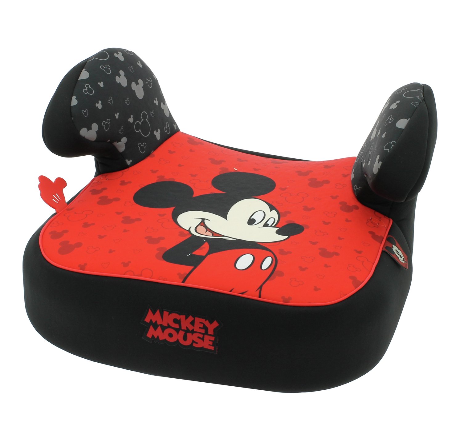 Disney Mickey Mouse Group 2/3 Booster Seat - Black and Red