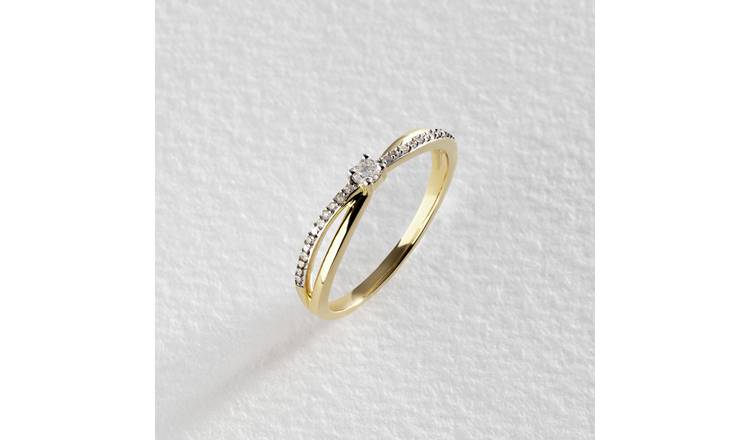 Argos 9ct hot sale gold rings