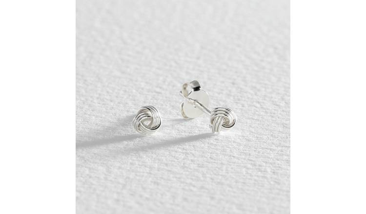 Argos sterling silver stud on sale earrings