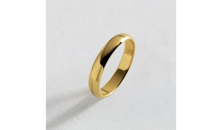 Argos mens sale gold signet rings