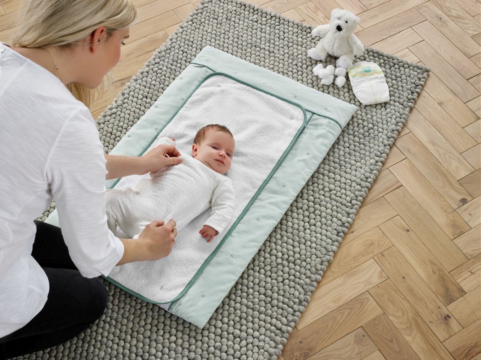 Clair de Lune Lullaby Stars Luxury Changing Mat Review