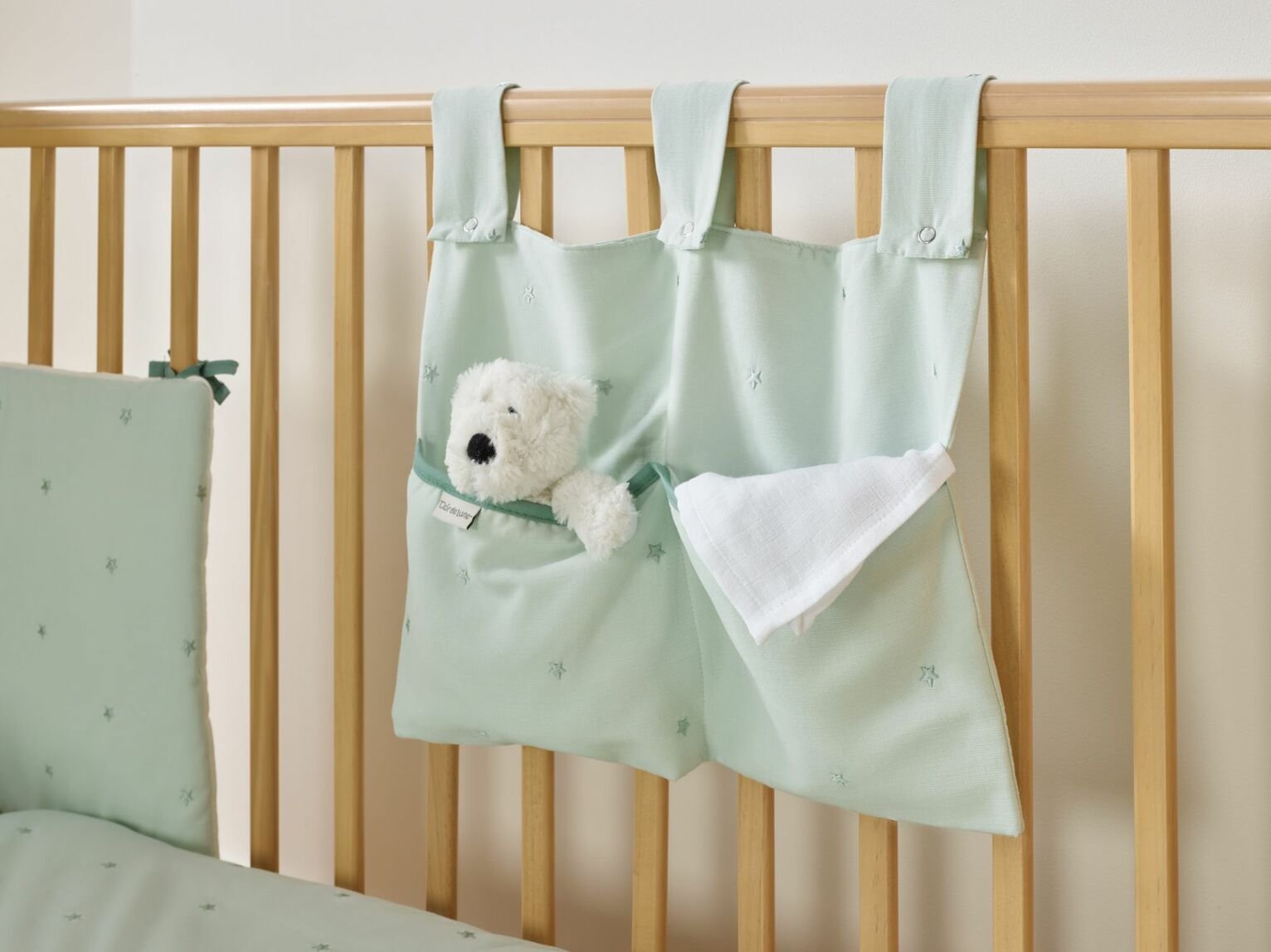 Clair de Lune Lullaby Stars Large Nursery Tidy Review