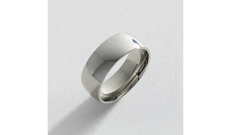 Stainless steel sale womens wedding bands