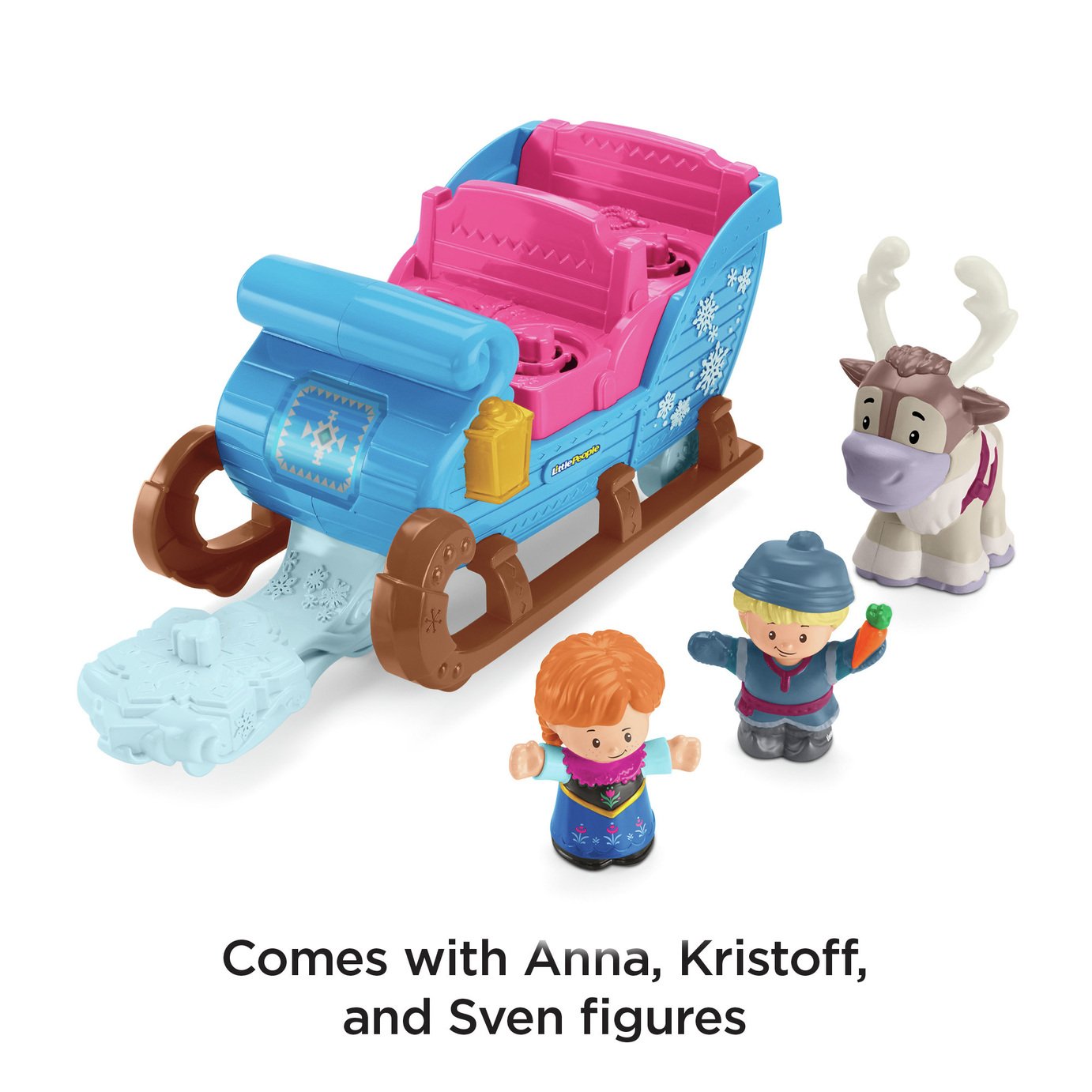 Fisher-Price World of Little People Frozen Kriostoffs Sleigh Review