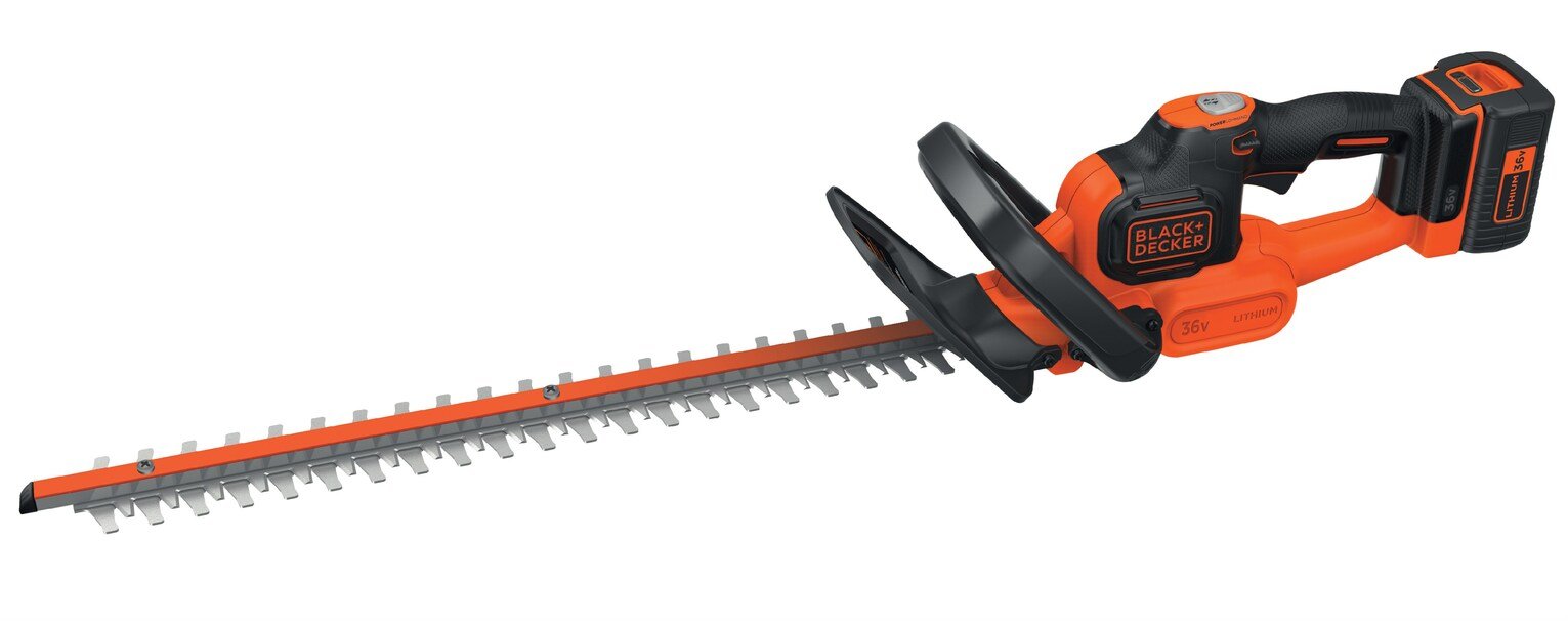 black and decker cordless pole hedge trimmer