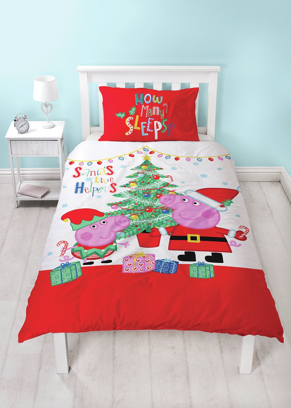Peppa Pig Noel Bedding Set - Single