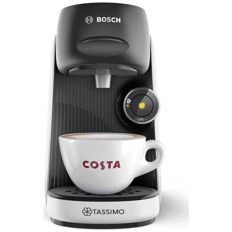 Tassimo by Bosch Finesse Pod Coffee Machine - Black & White 0