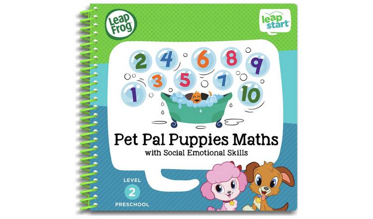 Leapfrog Leapstart Pet Pal Puppies Maths Activity Book