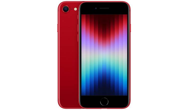 Buy SIM Free iPhone SE 5G 64GB Mobile Phone - Product Red | Gifts for her |  Argos