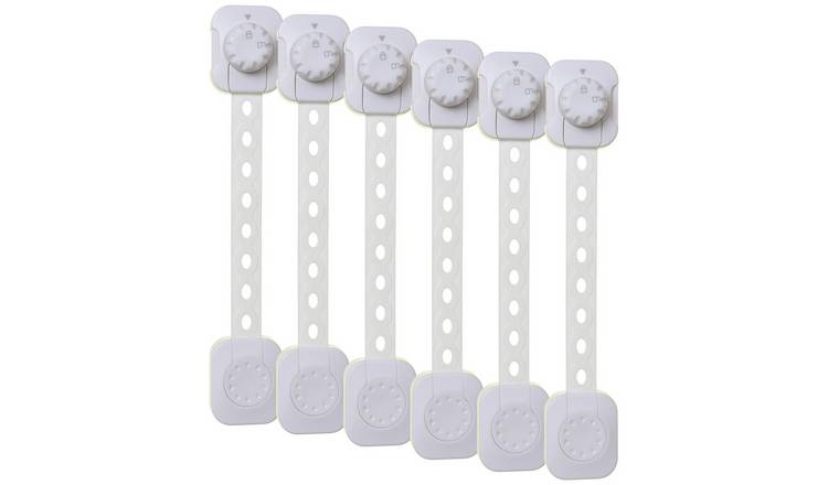 Dreambaby Child Safety White Cabinet Locks 12-Pack in the Child Safety  Accessories department at