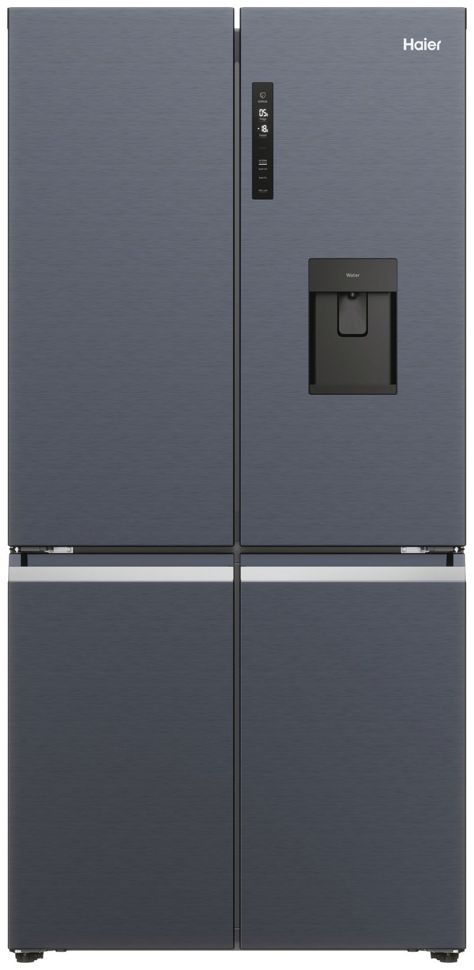 Haier HCR5919EHMB American Fridge Freezer - Black