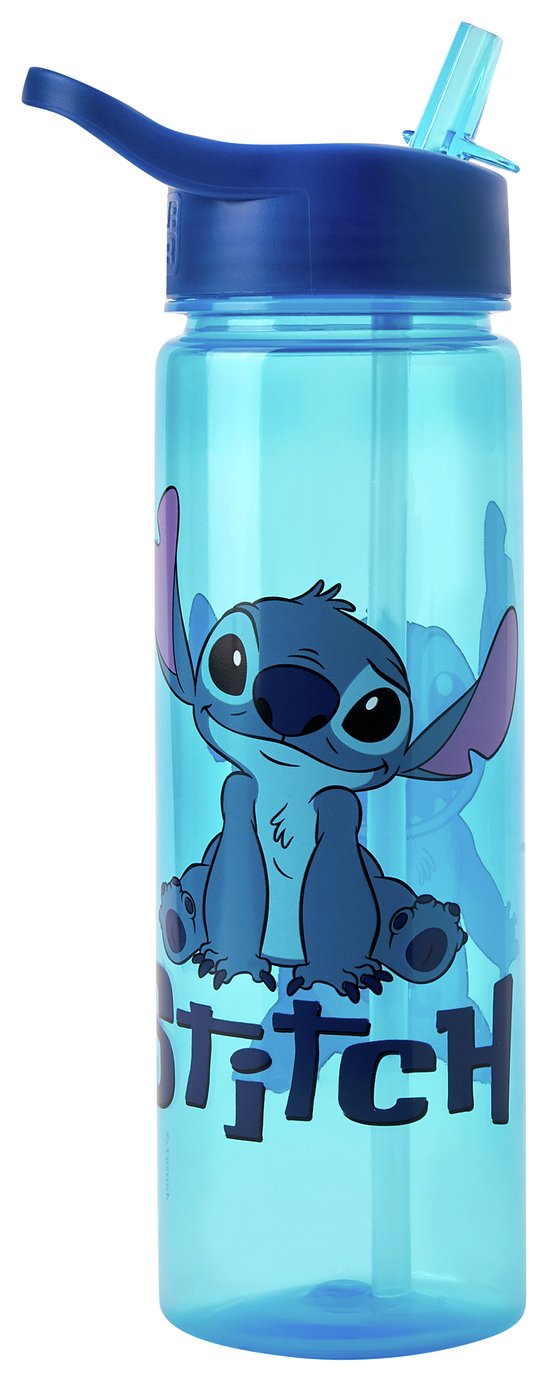 Stitch Blue Sipper Water Bottle - 600ml