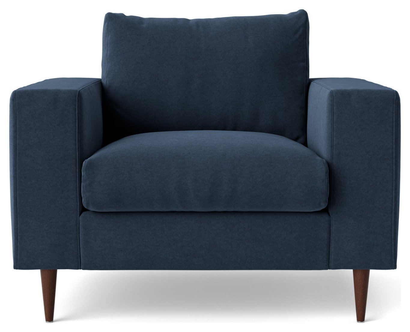 Swoon Evesham Fabric Armchair - Indigo Blue
