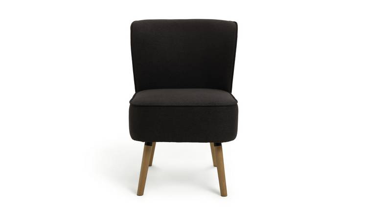 Habitat Eppy Fabric Accent Chair - Charcoal