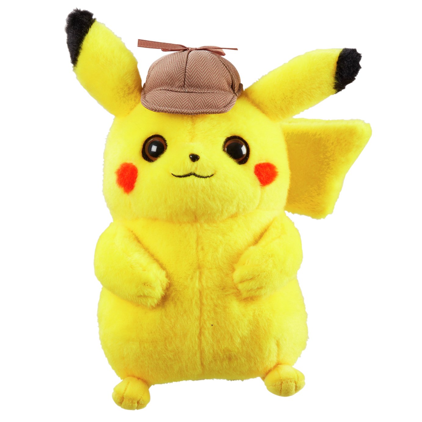 detective pikachu plush realistic