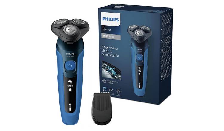 Buy Philips Series 5000 Wet & Dry Electric Shaver S5466/17, Mens electric  shavers